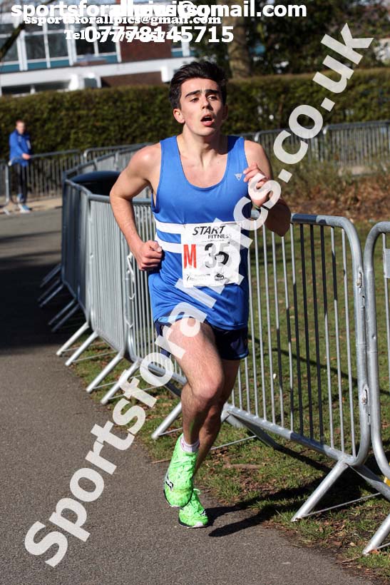 Senior mens Northern 12 Stage Road Relay Champs., Birkenhead Park. Photo: David T. Hewitson/Sports for All Pics